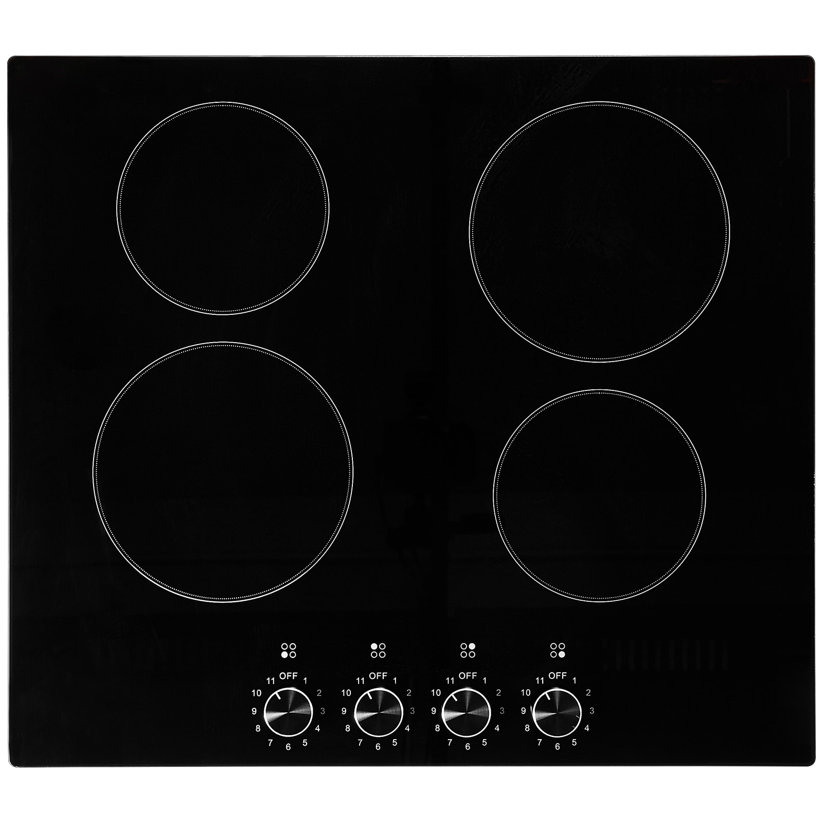 Built-in Electric Radiant Ceramic Cooktop With 4 Cooking Zones_voghion.com